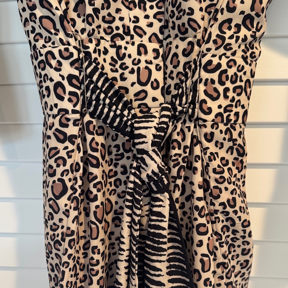 Gretchen Scott Designs Animal Print Long Sleeve Dress - Picture 2 of 8
